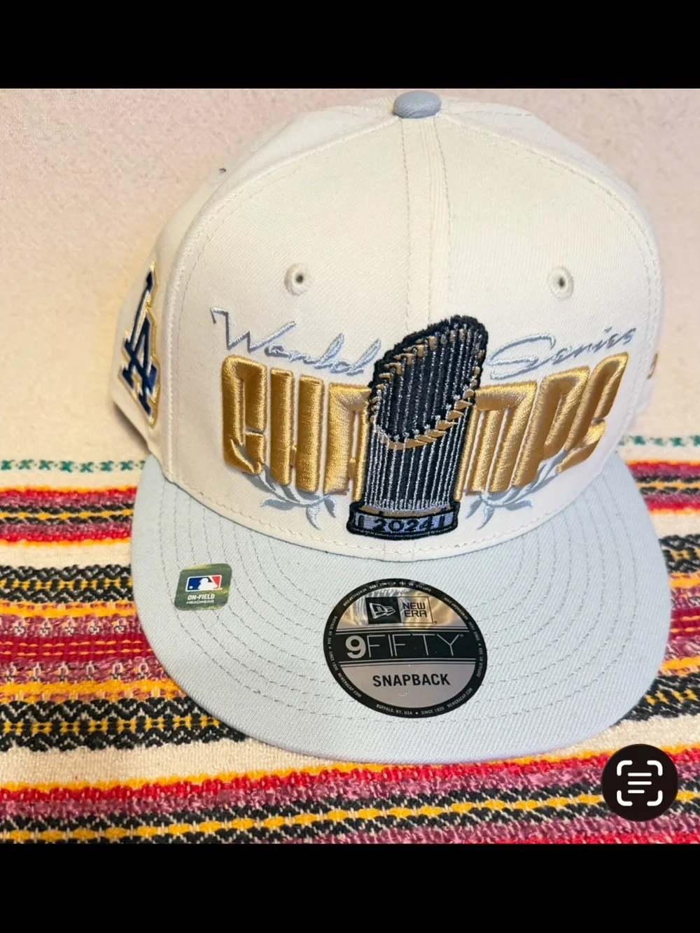 Los Angeles Dodgers 2024 World Series Champions Parade 9Fifty SnapBack Hat NEW